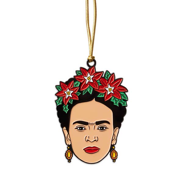 Artista Mexicana Enamel Holiday Ornament