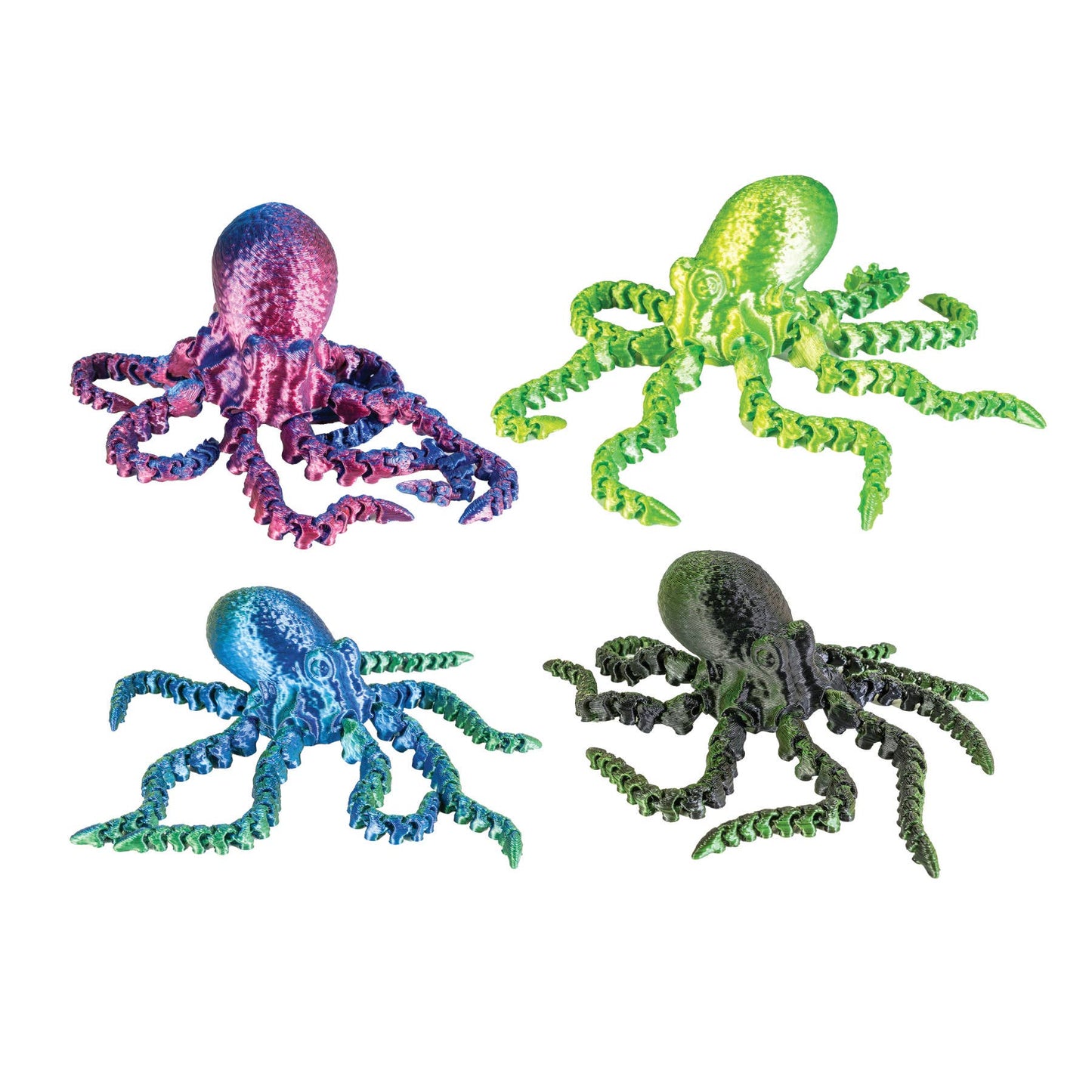 3D PRINTED OCTOPUS FIDGET TOY 16/BOX