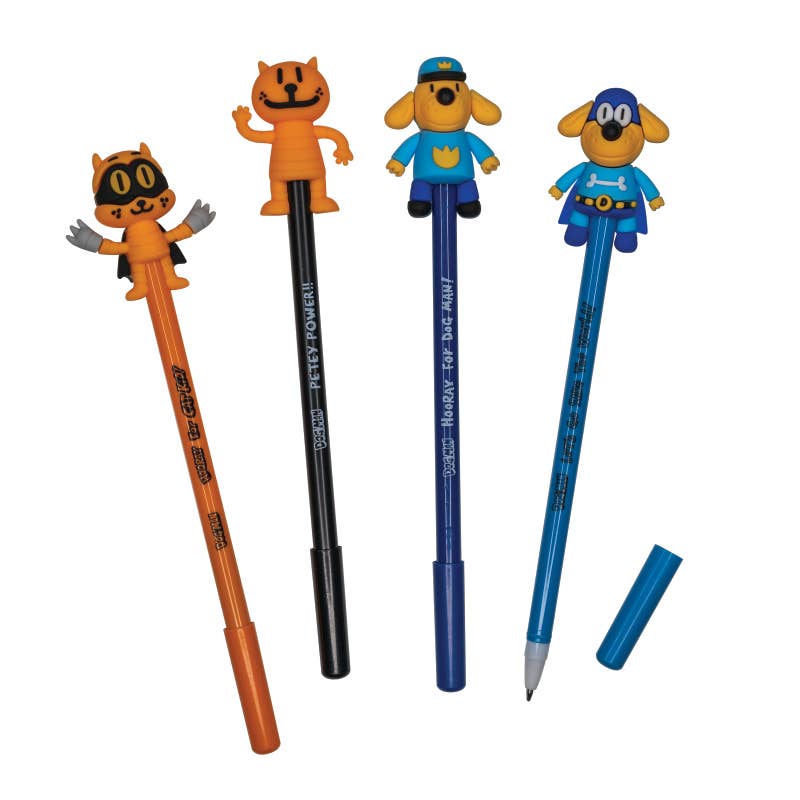 Dog Man Character Pen 12/display