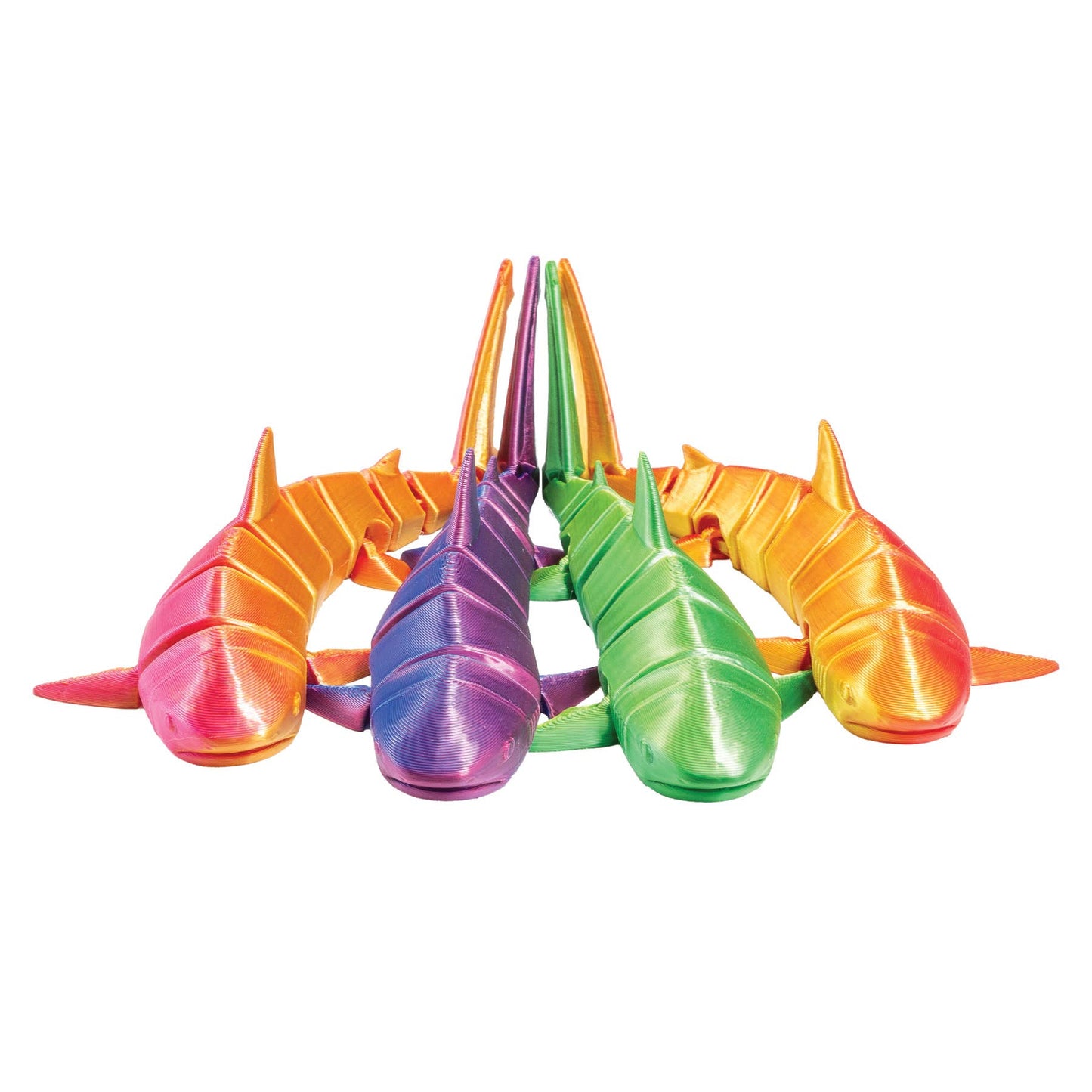 3D PRINTED SHARK FIDGET TOY 12/BOX