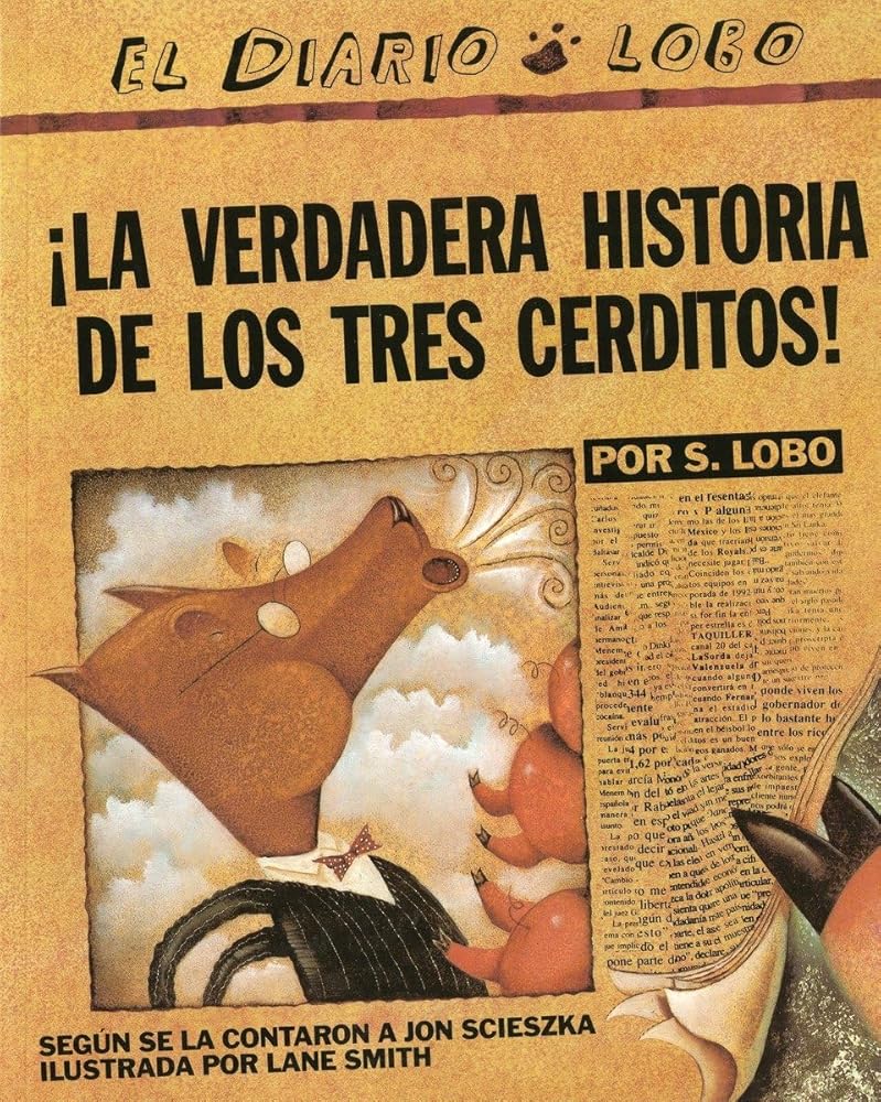 ¡La verdadera historia de los tres cerditos! cover image