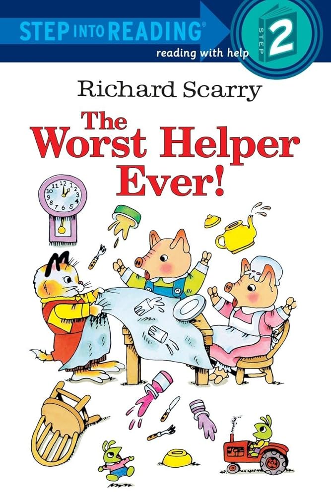 The Worst Helper Ever (Step-Into-Reading, Step 2) cover image
