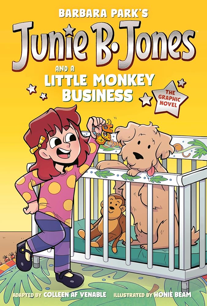 Junie B. Jones and a Little Monkey Business: The Graphic Novel (Junie B. Jones Graphic Novels) cover image