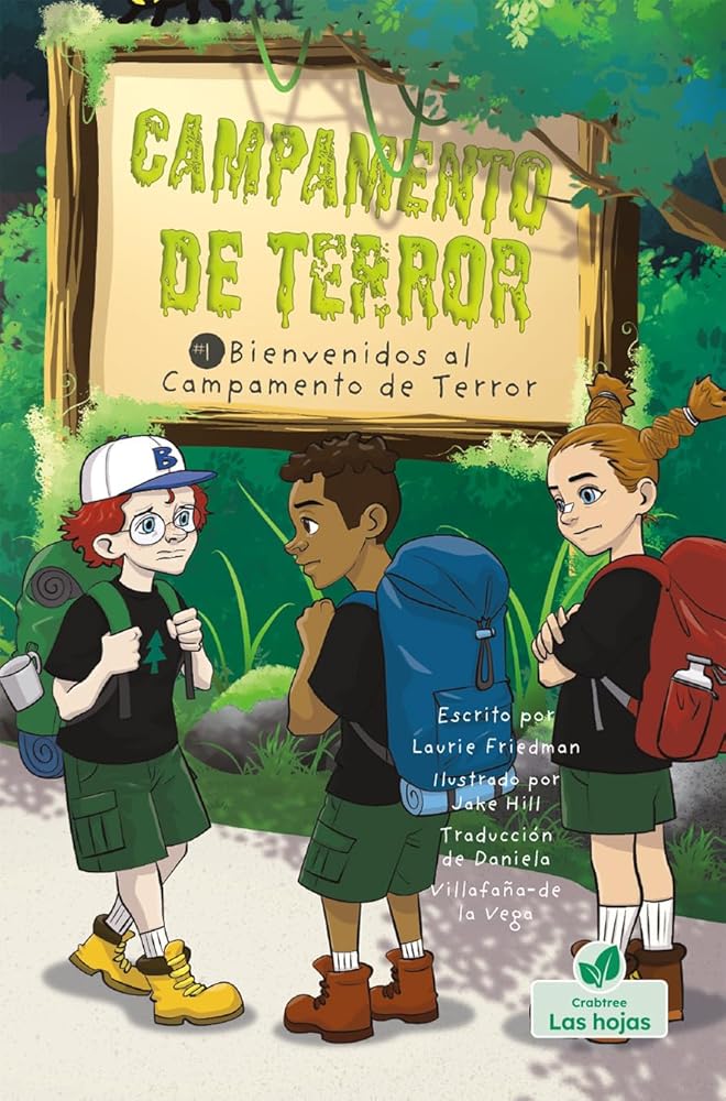 Bienvenidos al Campamento de Terror (Welcome to Camp Creepy Lake) (Campamento de Terror (Camp Creepy Lake)) (Spanish Edition) cover image