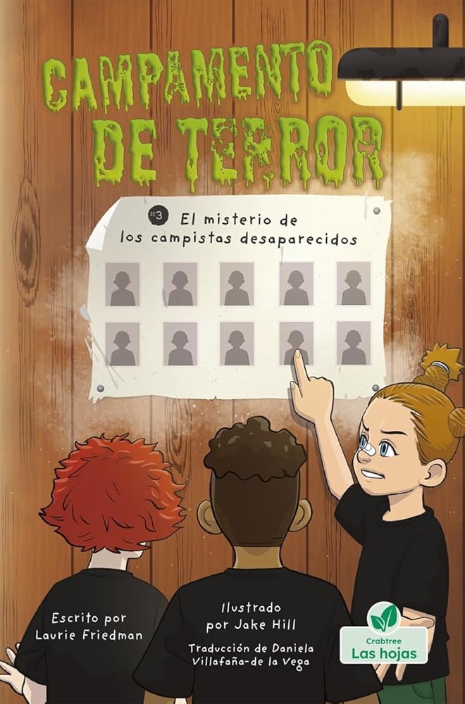 El misterio de los campistas desaparecidos (The Mystery of the Missing Campers) (Campamento de Terror (Camp Creepy Lake)) (Spanish Edition) cover image