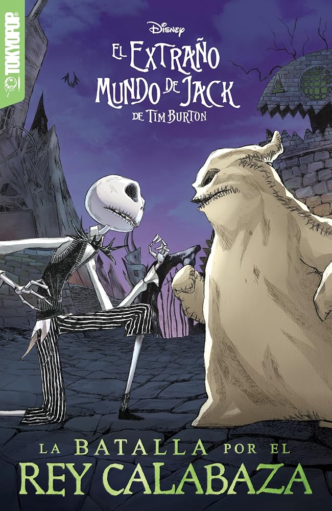 Disney Manga: El Extraño Mundo de Jack de Tim Burton - Batalla por el Rey Calabaza (Español) (Disney Manga: El Extraño Mundo De Jack De Tim Burton) (Spanish Edition) cover image