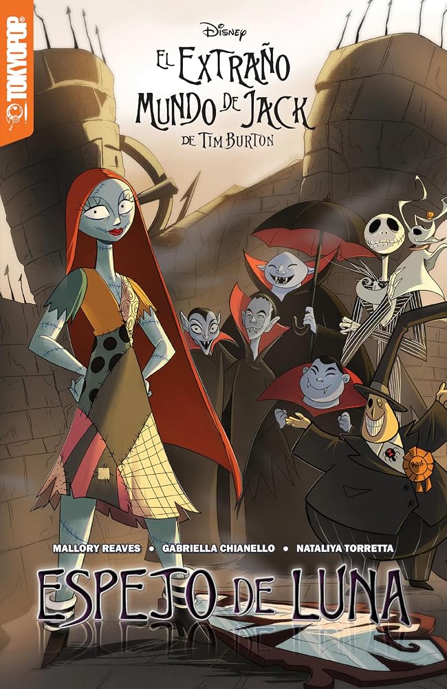 Disney Manga: El Extraño Mundo de Jack de Tim Burton: Espejo de Luna (Español) - Mirror Moon (Spanish Edition) cover image