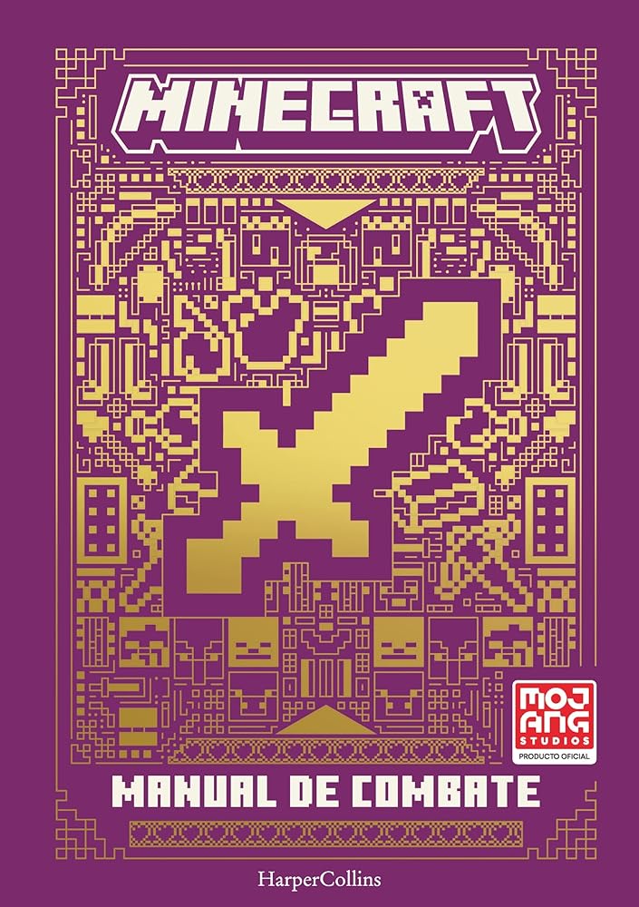 Manual de combate de Minecraft (HarperKids) cover image