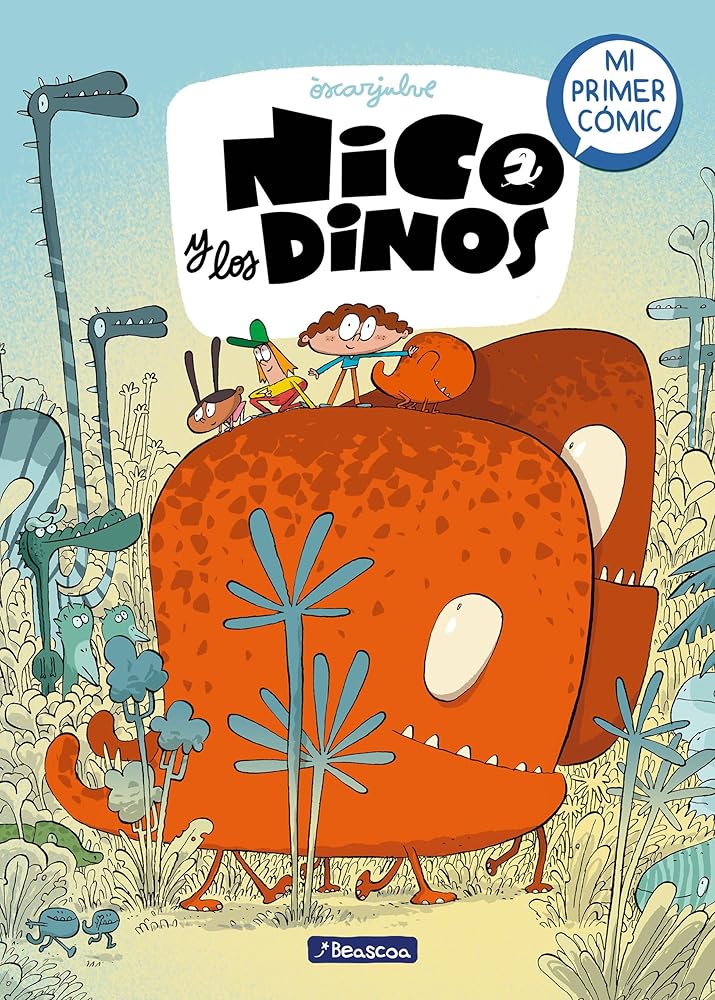 Nico y los dinos 1 - Nico y los dinos: Mi primer cómic cover image