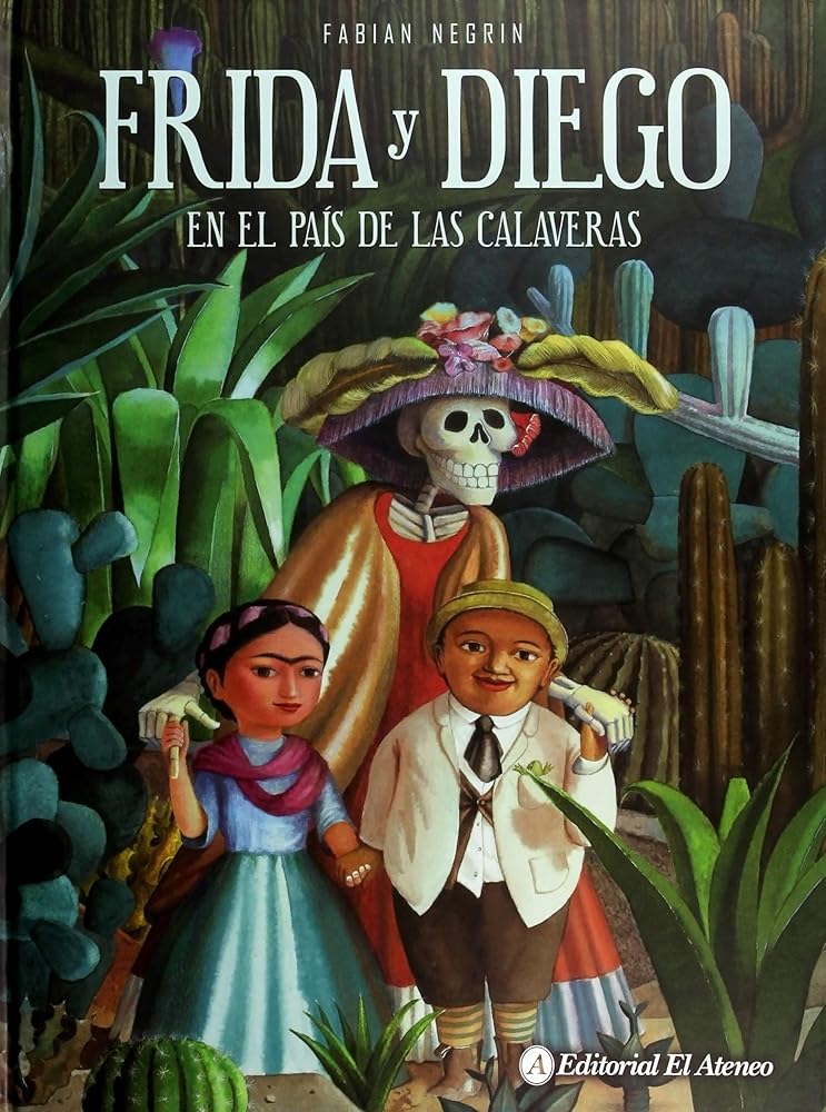 Frida y Diego en el país de las calaveras cover image