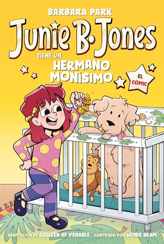 Junie B. Jones tiene un hermano mon�simo. El c�mic / Junie B. Jones and a Little Monkey Business (Junie B. Jones El C�mic) (Spanish Edition) cover image