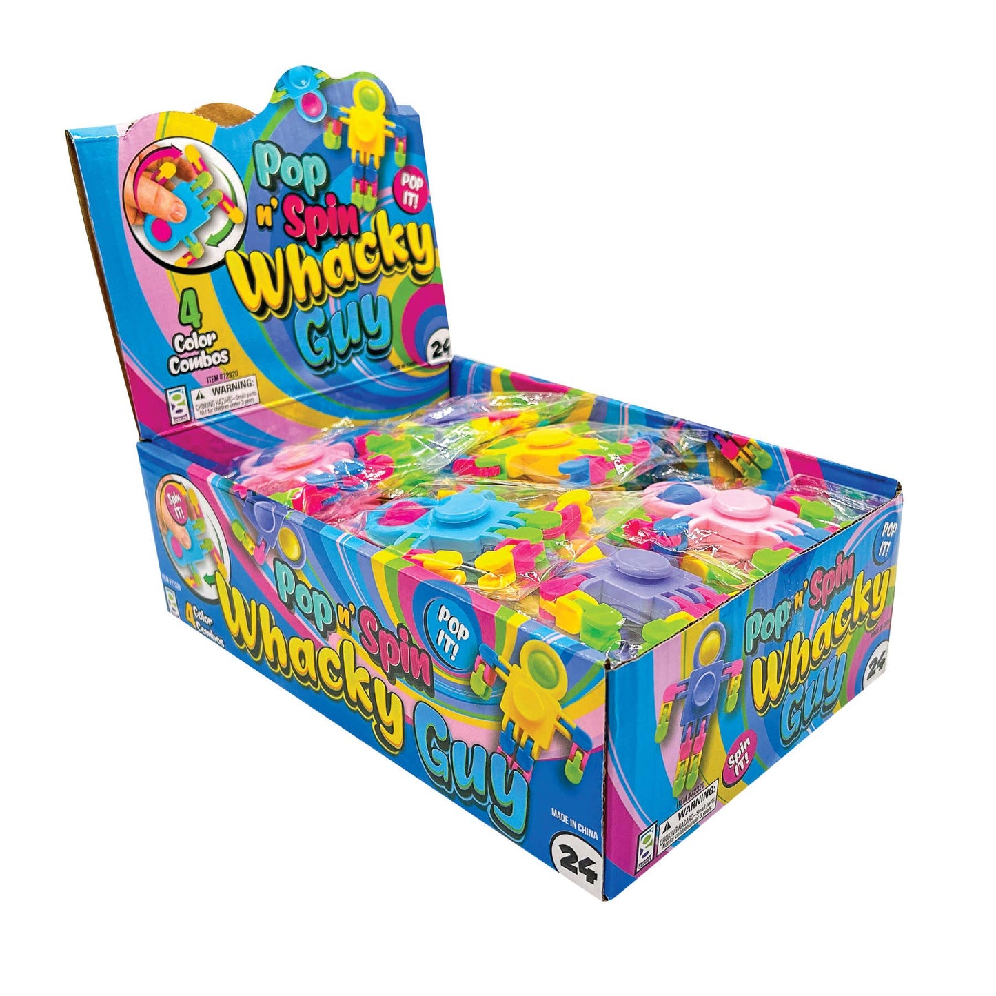 POP & SPIN WACKY GUY  24/DSP