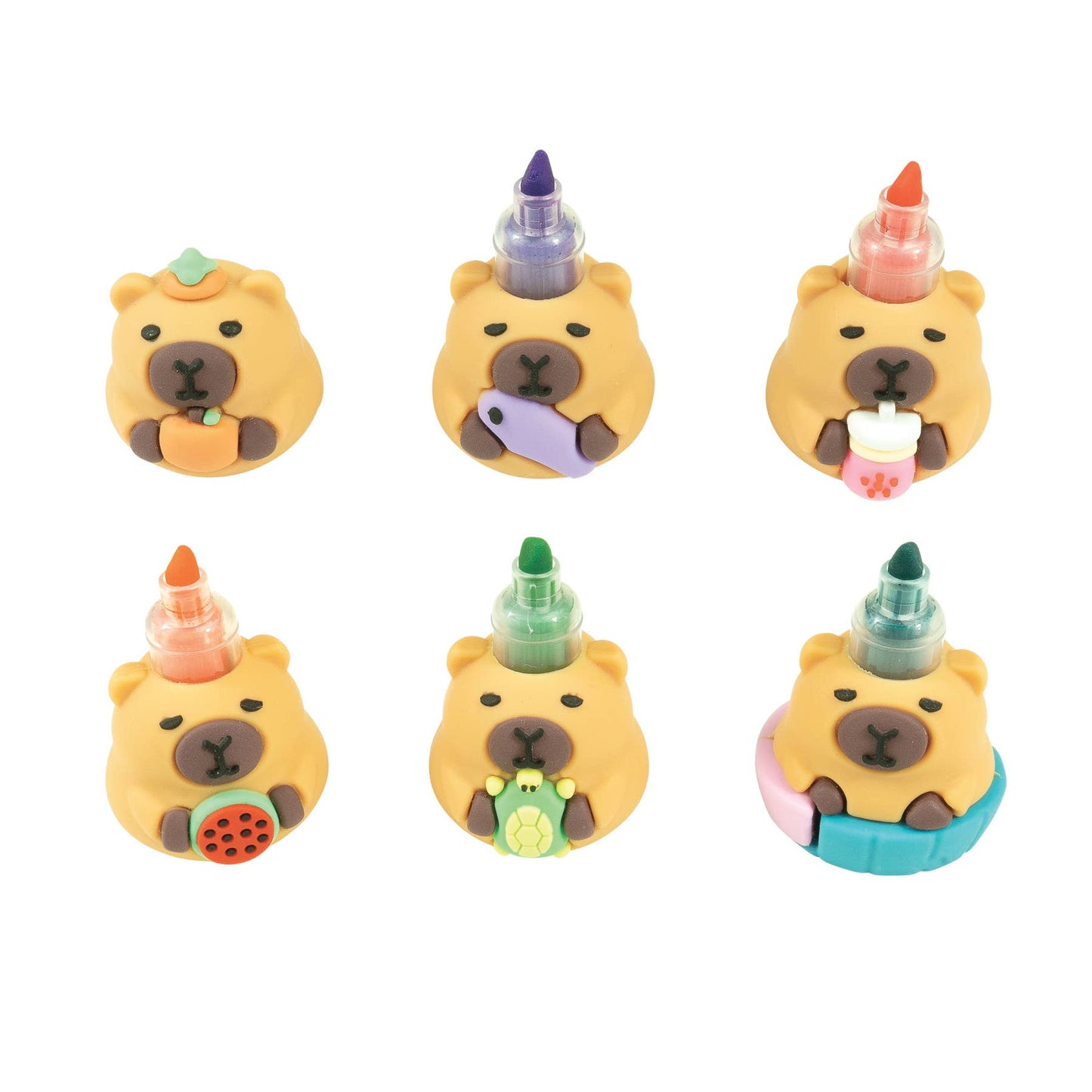 CAPYBARA STACKABLE HIGHLIGHTER    12/BAG