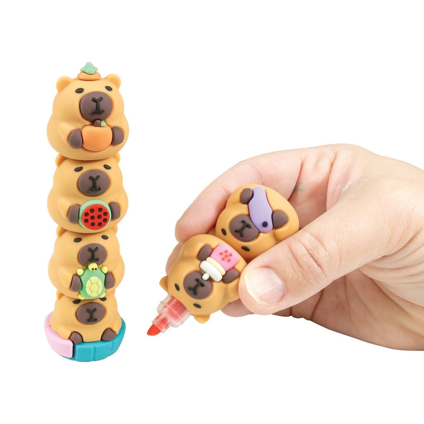 CAPYBARA STACKABLE HIGHLIGHTER    12/BAG