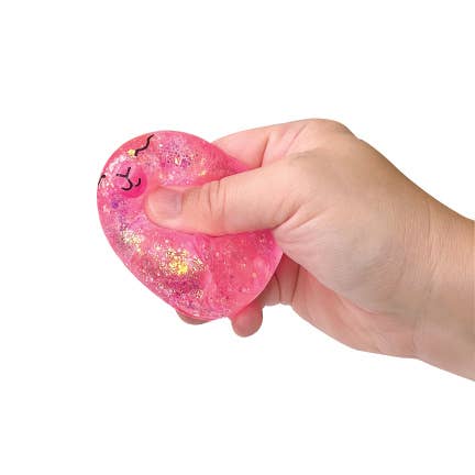 CAPYBARA GLITTER SQUEEZE TOY    12/DSP