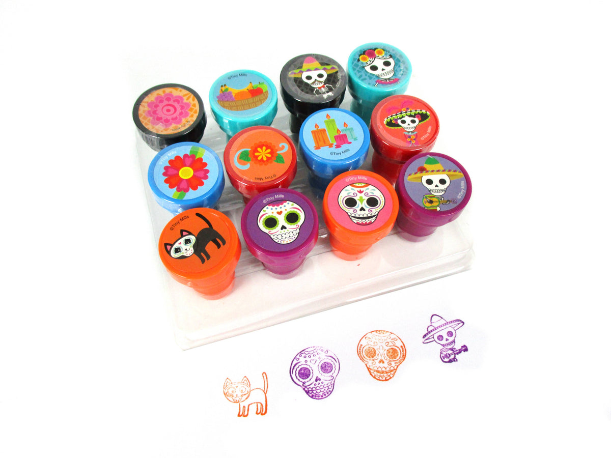 Day of the Dead Halloween Stamp Kit for Kids