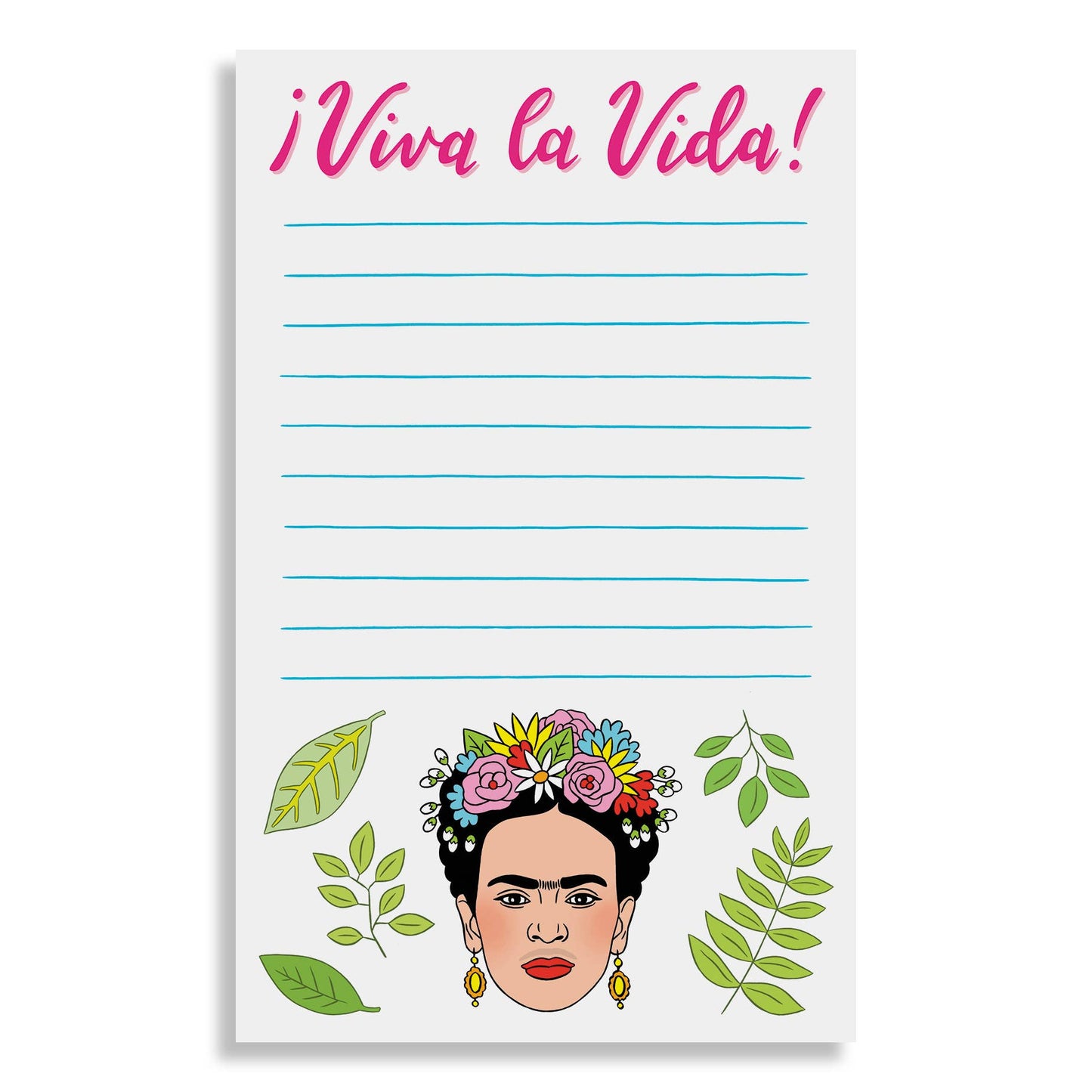 Notepad: Frida Viva La Vida Stationery