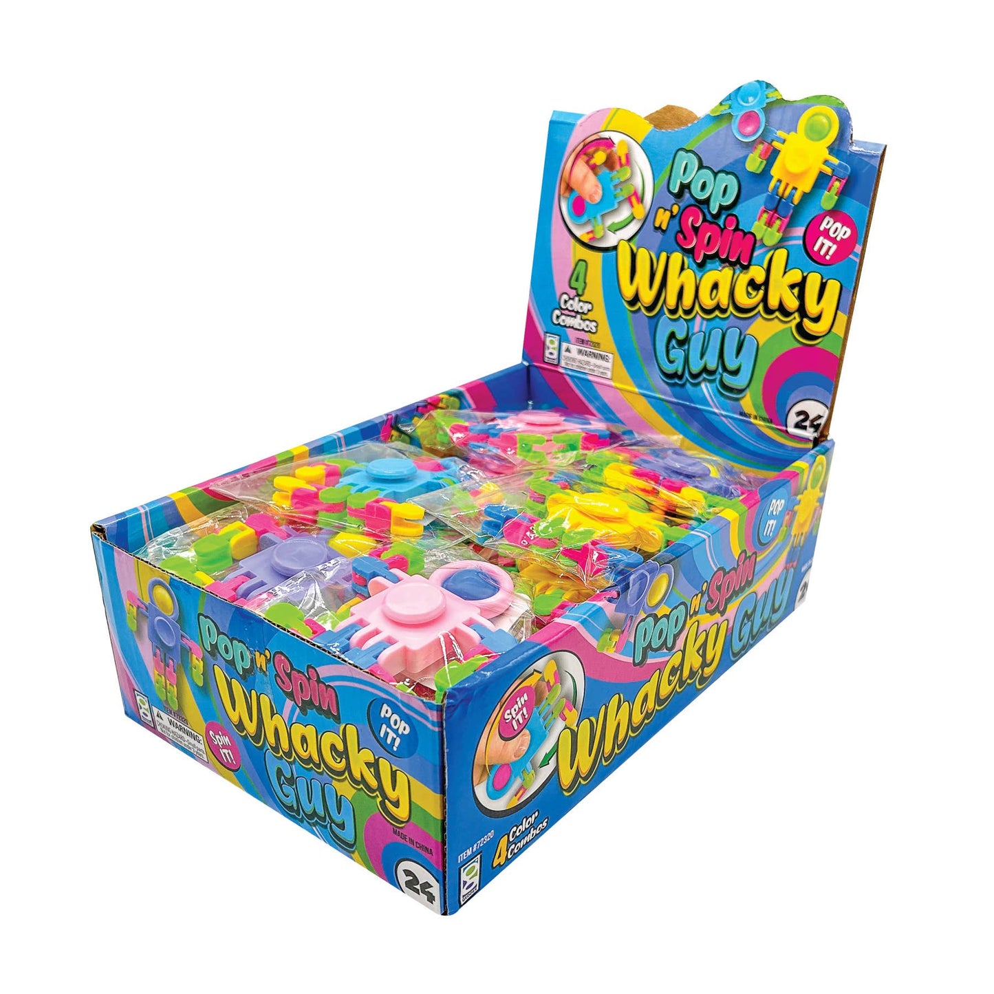 POP & SPIN WACKY GUY  24/DSP