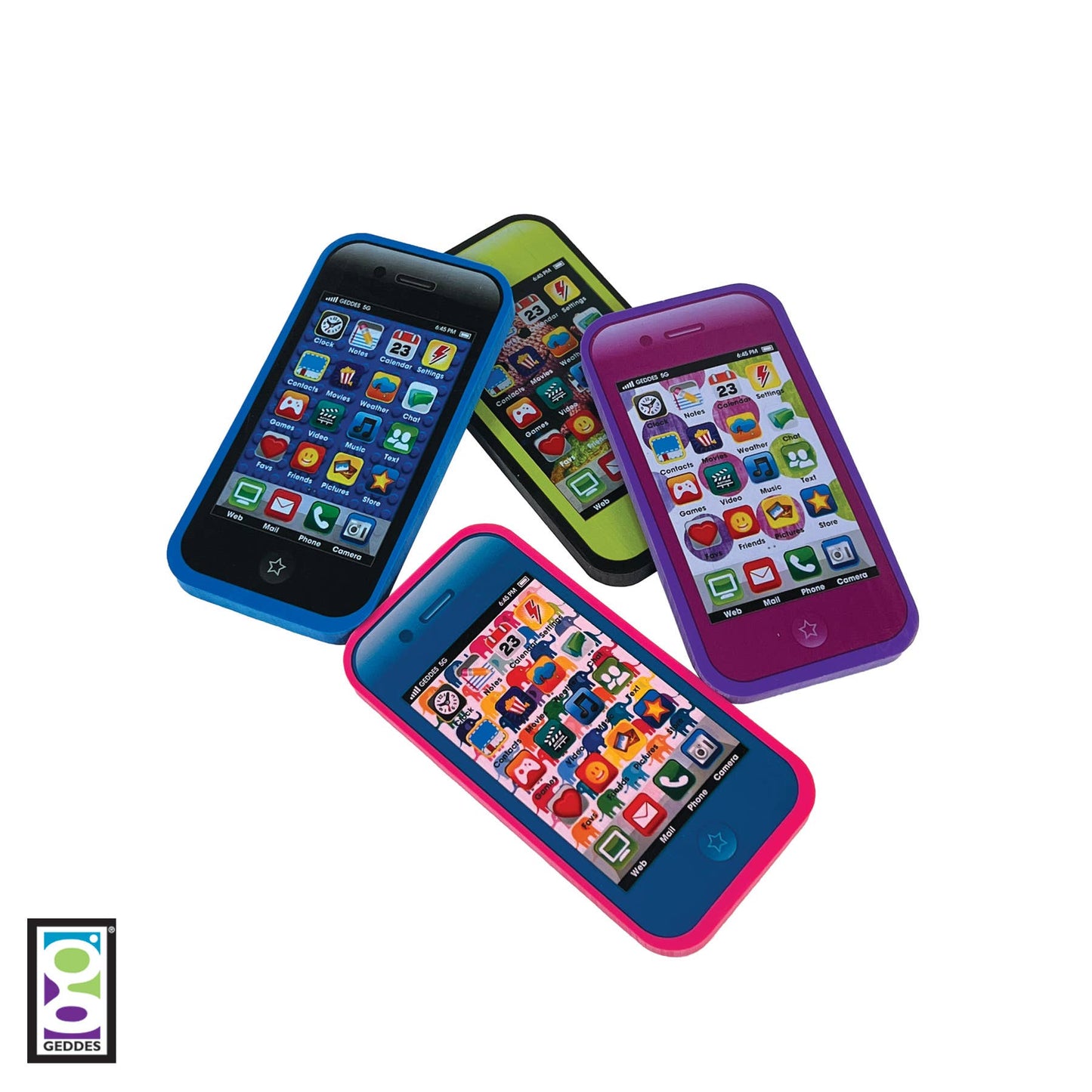 LIFE SIZE SMART PHONE ERASER  24CT/BG