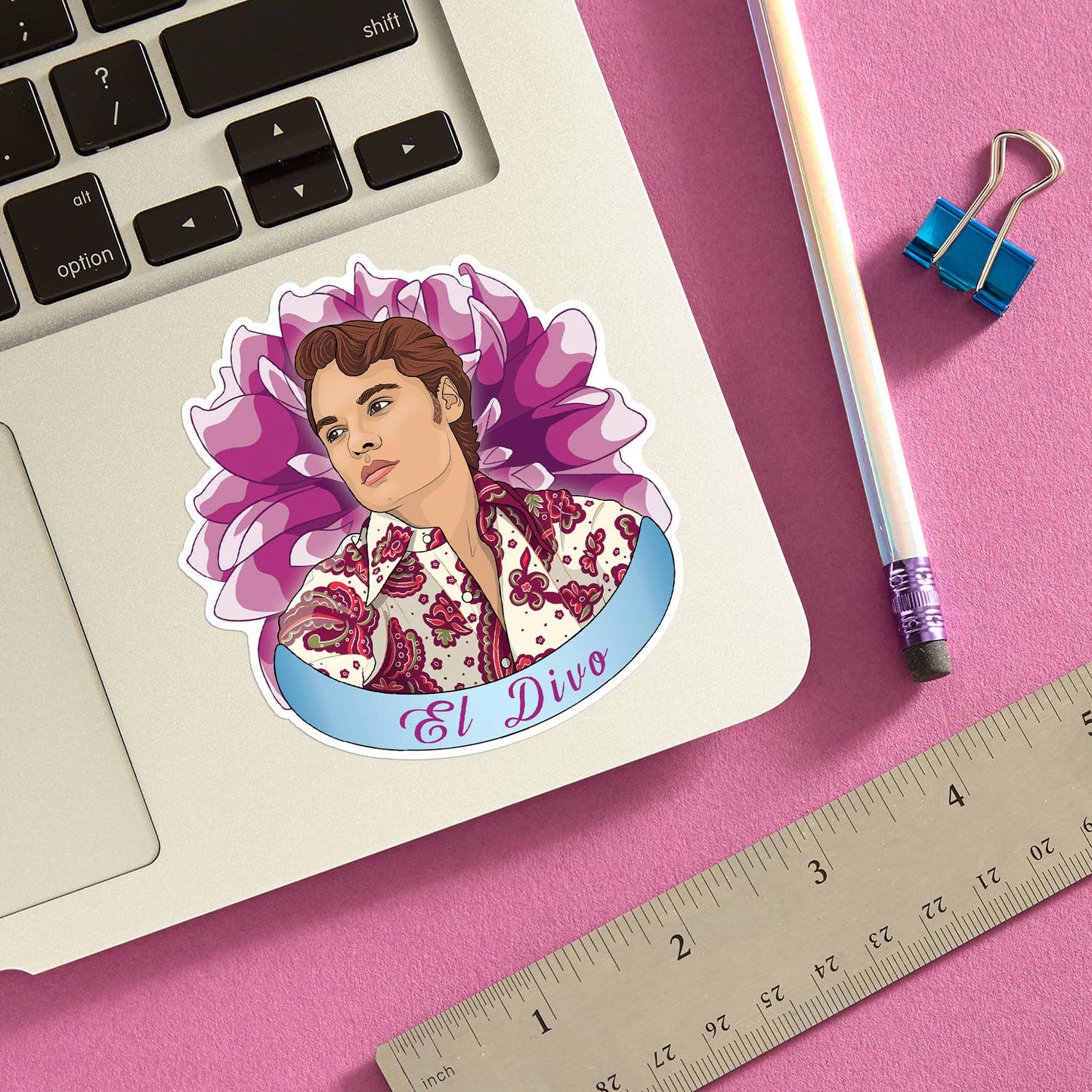 El Divo Juan Gabriel Die Cut Sticker