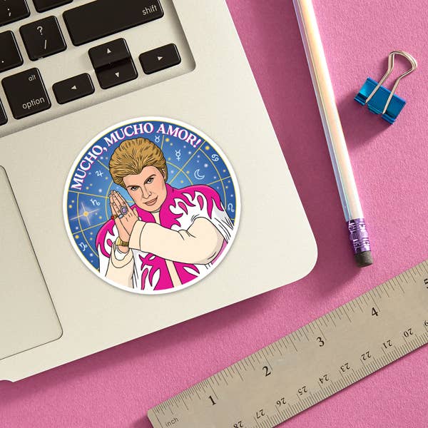 Walter Mercado Die Cut Sticker