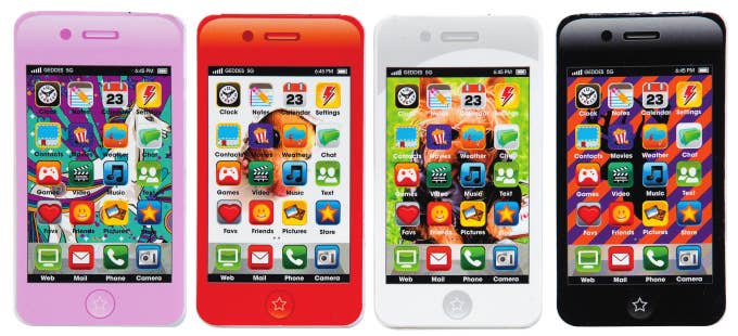 SMART PHONE Eraser 24CT/BG
