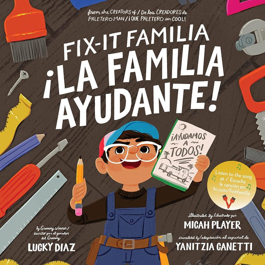 Fix-It Familia /¡La familia ayudante!: Bilingual English-Spanish (Spanish Edition) cover image