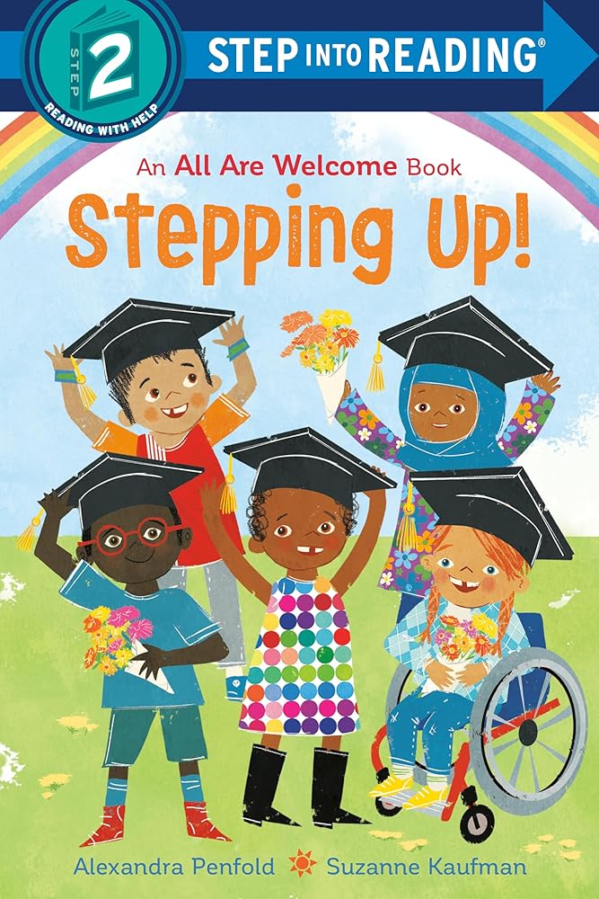 Stepping Up! (An All Are Welcome Early Reader) (Step into Reading) cover image