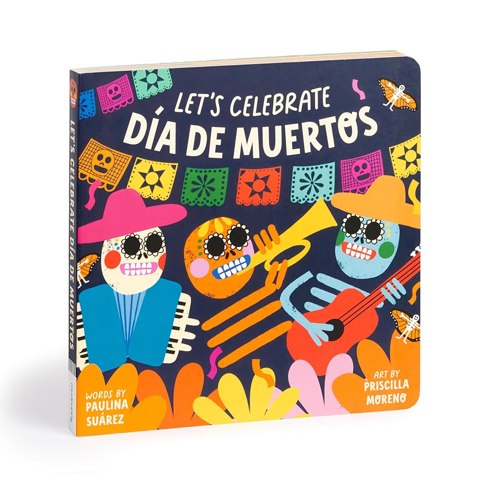 Mudpuppy Let's Celebrate Día de Muertos Board Book cover image