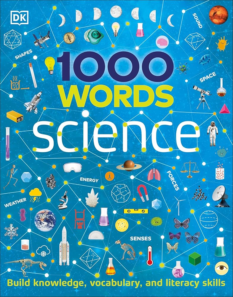 1000 Words: Science: Build Knowledge, Vocabulary, and Literacy Skills (Vocabulary Builders) cover image