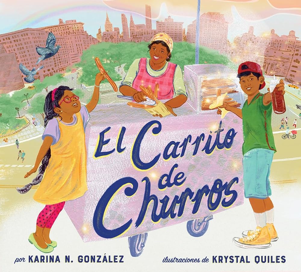 El carrito de churros (Churro Stand Spanish Edition): A Picture Book cover image