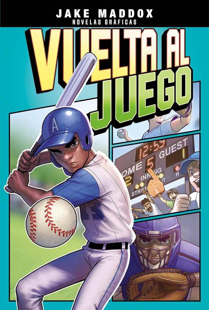 Vuelta Al Juego (Jake Maddox Novelas Gráficas) (Spanish Edition) cover image