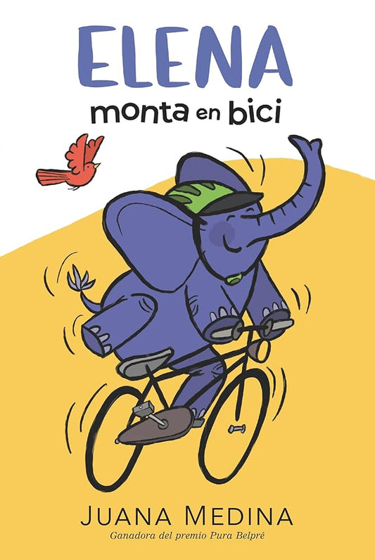 Elena monta en bici (Spanish Edition) cover image