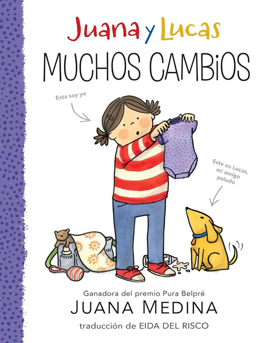 Juana y Lucas: Muchos cambios (Juana and Lucas) (Spanish Edition) cover image