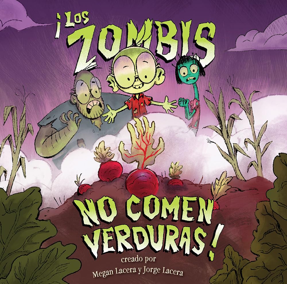 Â¡Los Zombis no comen verduras! (Spanish Edition) cover image