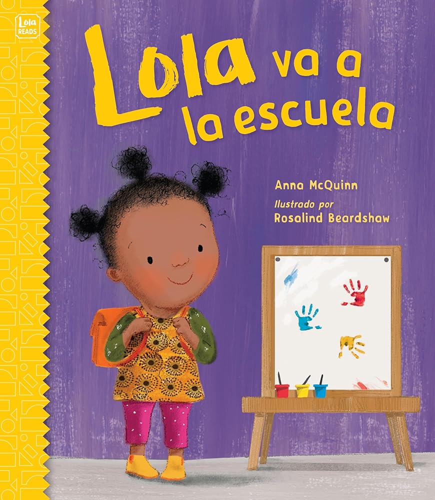 Lola va a la escuela / Lola Goes to School (Lola Reads) cover image