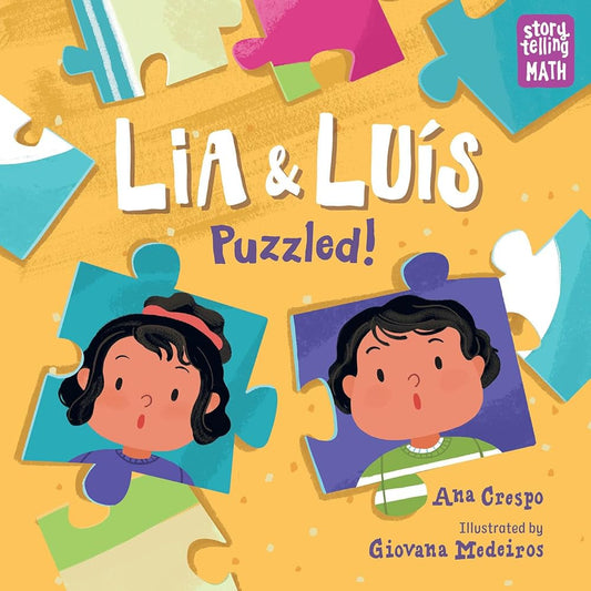Lia & Luis: Puzzled! (Storytelling Math) cover image