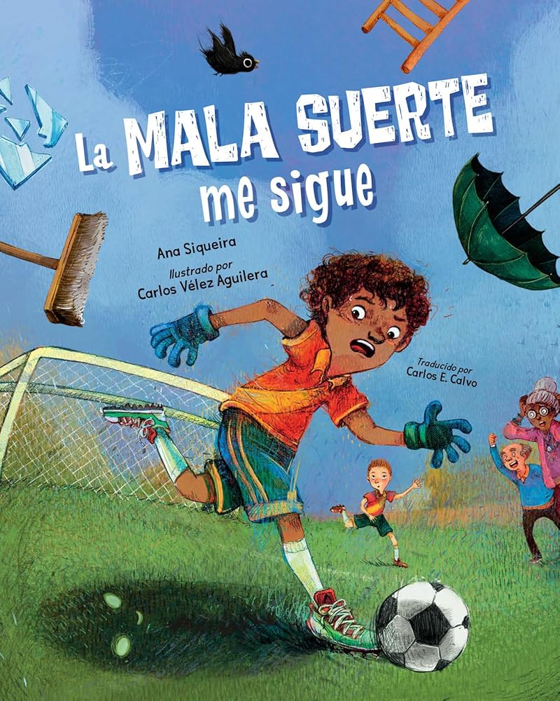 La mala suerte me sigue (Spanish Edition) cover image