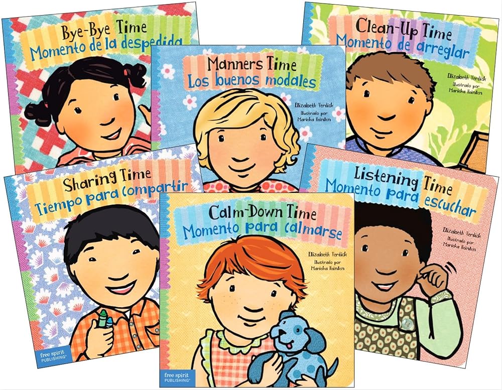 Toddler Tools(r) Series Board Book Bilingual 6-Book Set (Toddler Tools(r) Board Books) (English and Spanish Edition) cover image