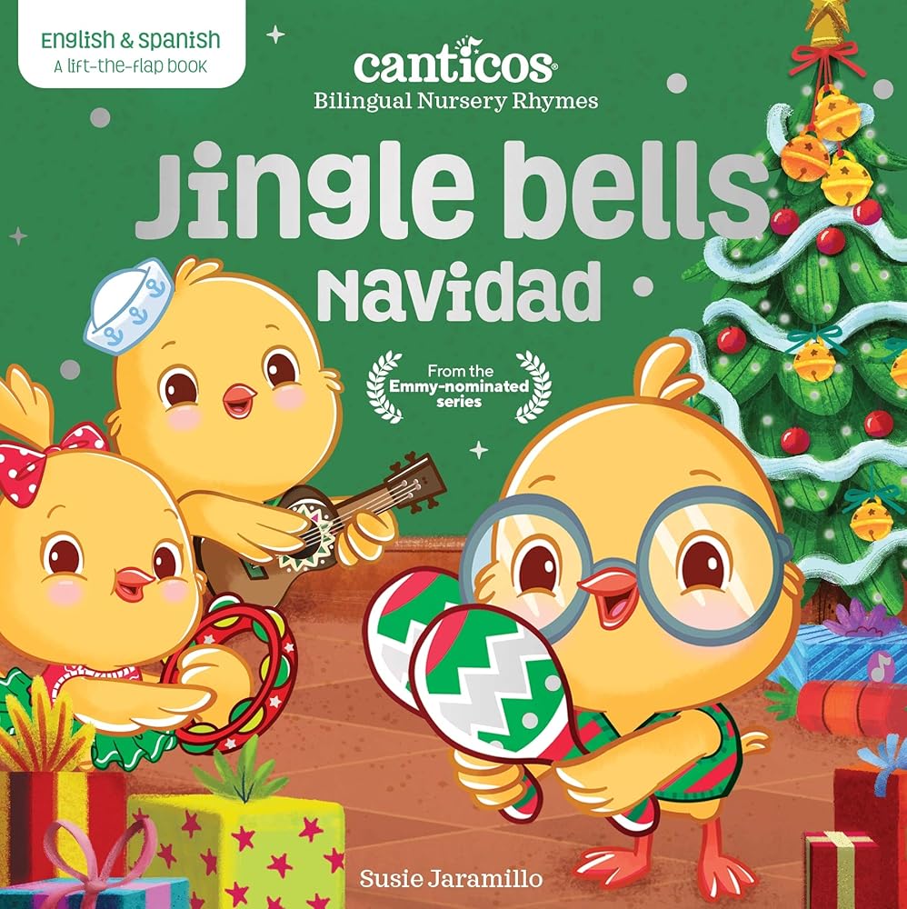 Canticos Jingle Bells / Navidad: Bilingual Nursery Rhymes (Canticos Bilingual Nursery Rhymes) cover image