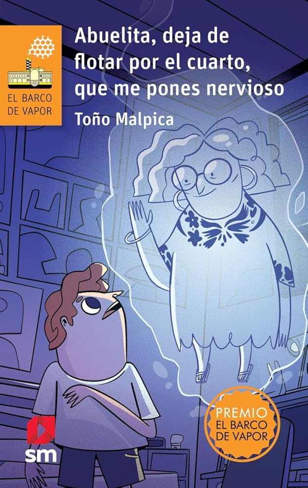 Abuelita, deja de flotar por el cuarto, que me pones nervioso cover image