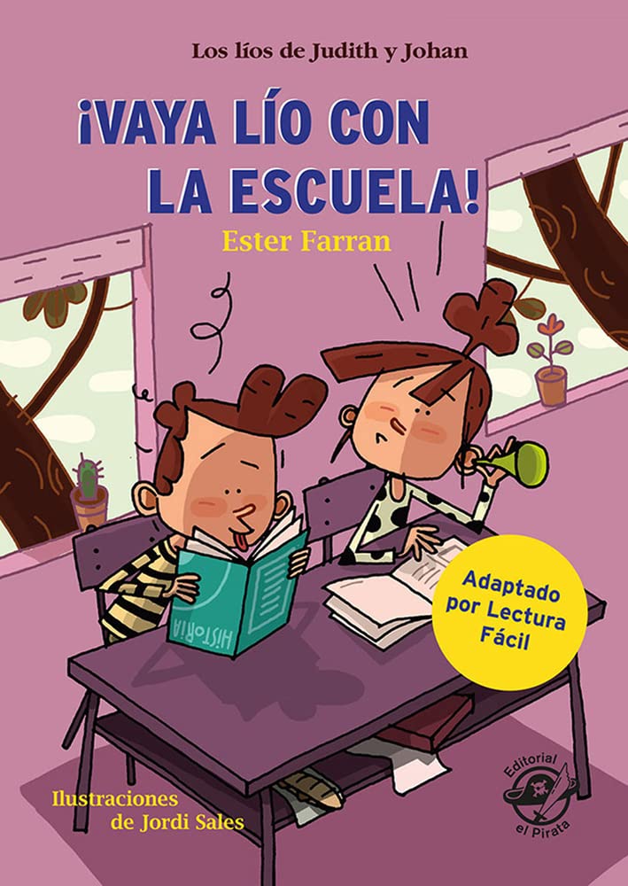 Vaya lío con la escuela - Libro con mucho humor para niños de 8 años: Muy divertido: aventuras con humor - Adaptado por Lectura Fácil: 3 (libros de humor) cover image