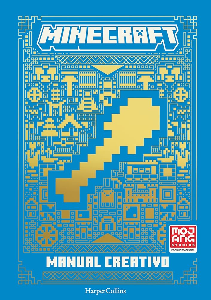 Manual creativo de Minecraft (HarperKids) cover image