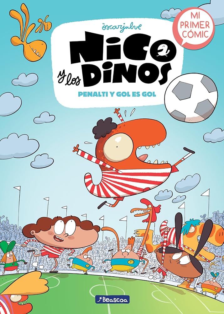 Nico y los dinos 3 - Penalti y gol es gol (Mi primer cÃ³mic) cover image