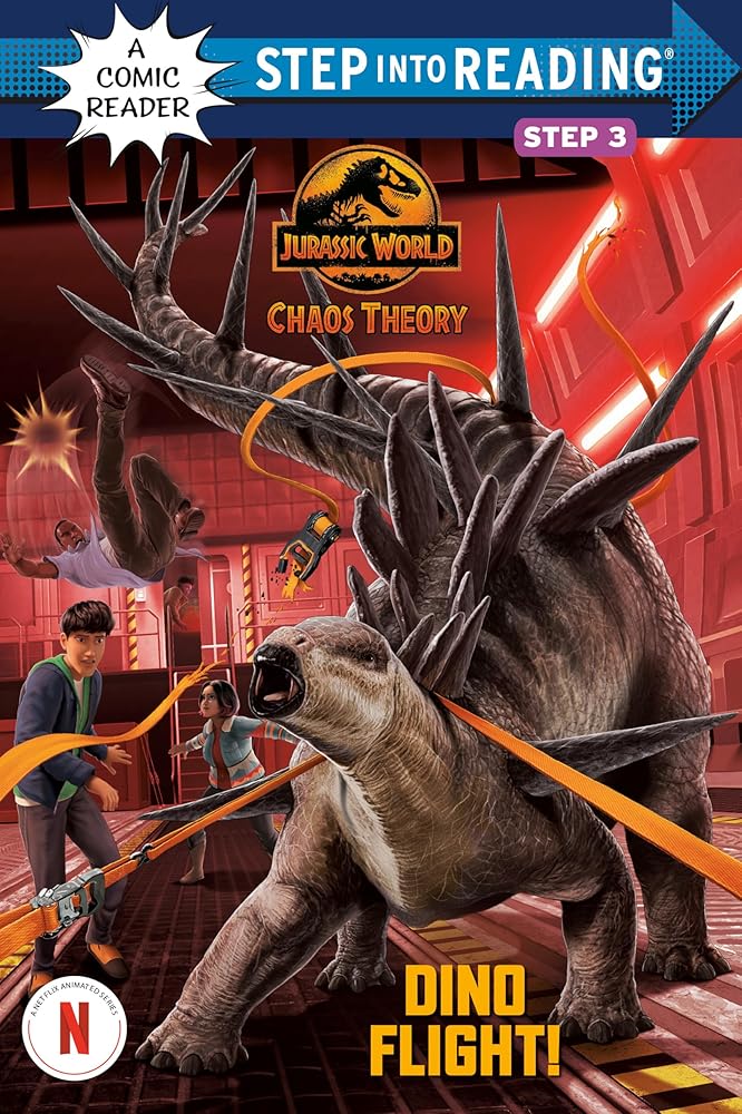 Dino Flight! (Jurassic World: Chaos Theory) (Step into Reading) cover image