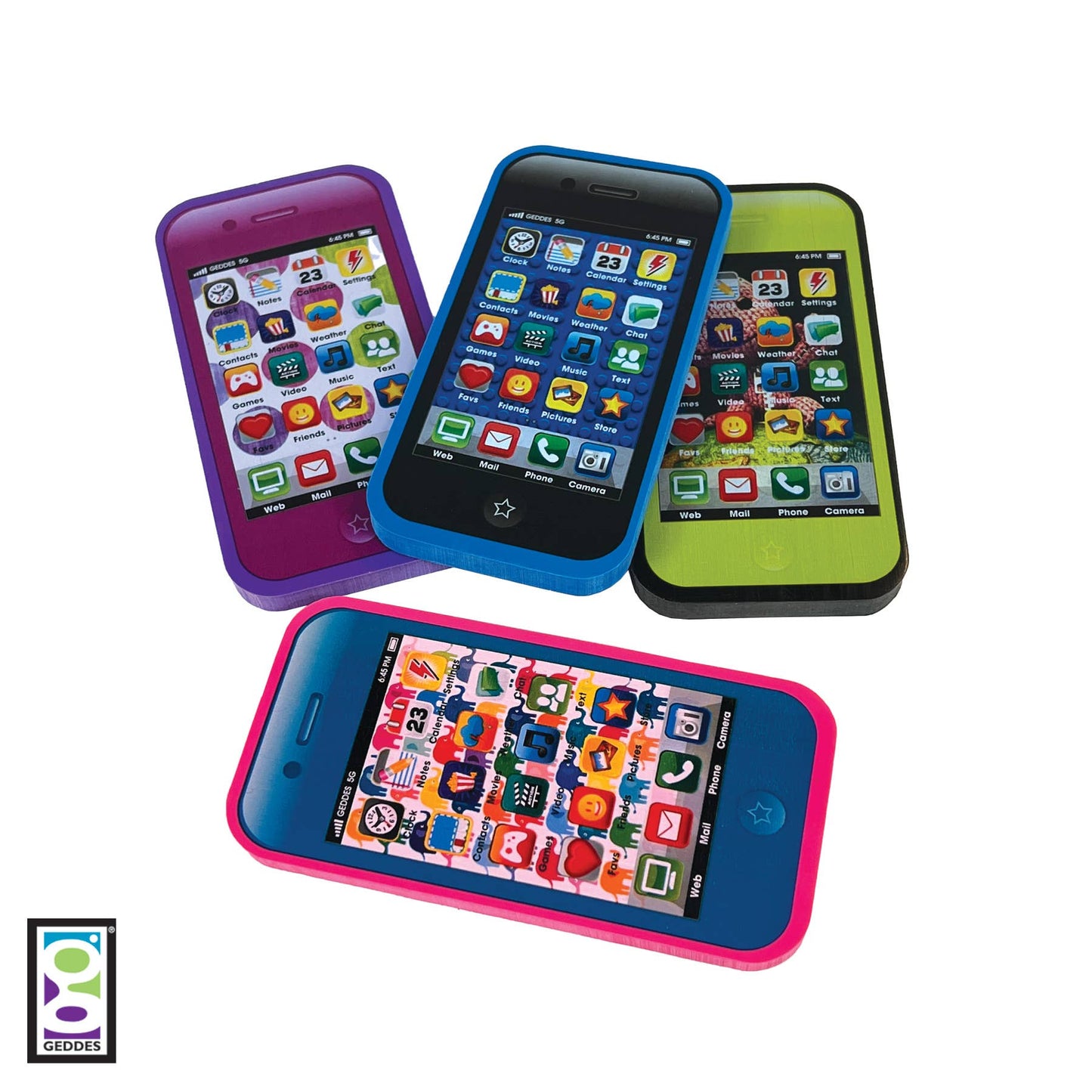 LIFE SIZE SMART PHONE ERASER  24CT/BG