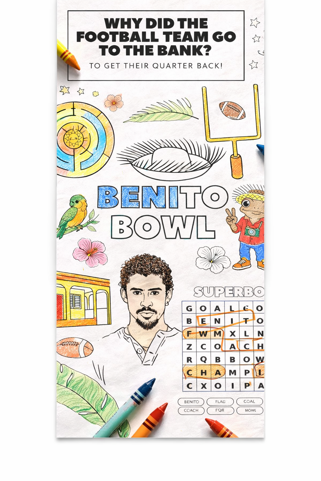 Benito Bowl Activity Mat