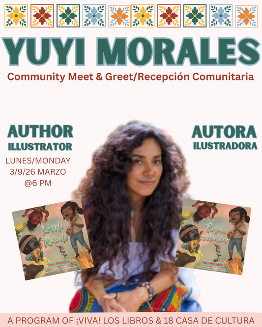 Recepción Comunitaria con Yuyi Morales/Community Meet & Greet with Yuyi Morales