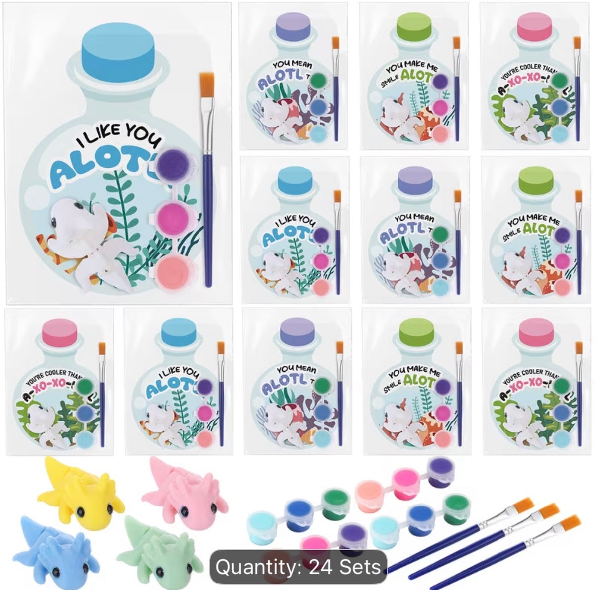 Axolotl paint kit