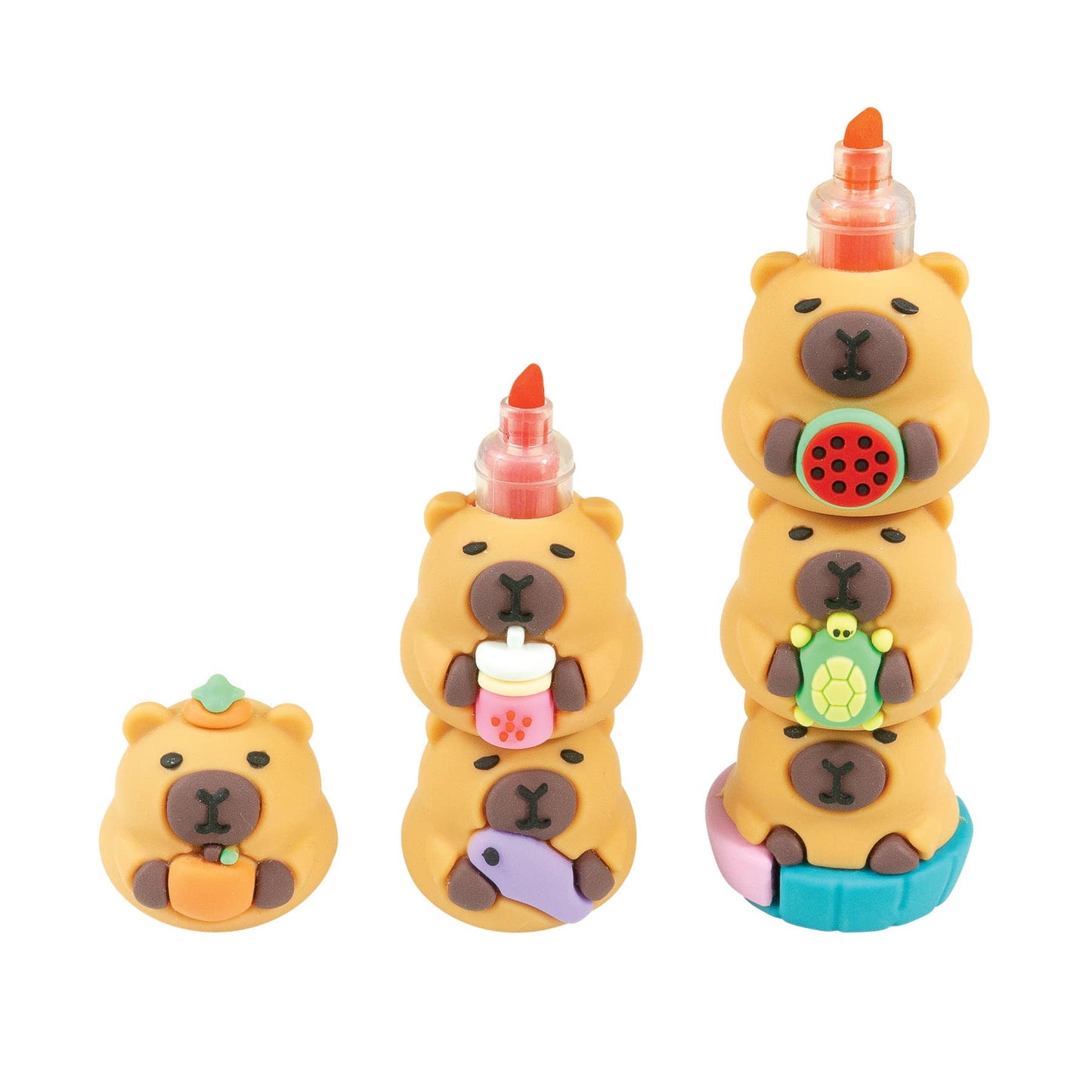 CAPYBARA STACKABLE HIGHLIGHTER    12/BAG